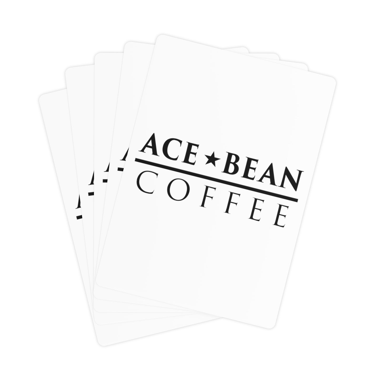 Ace Bean Coffee Poker Cards