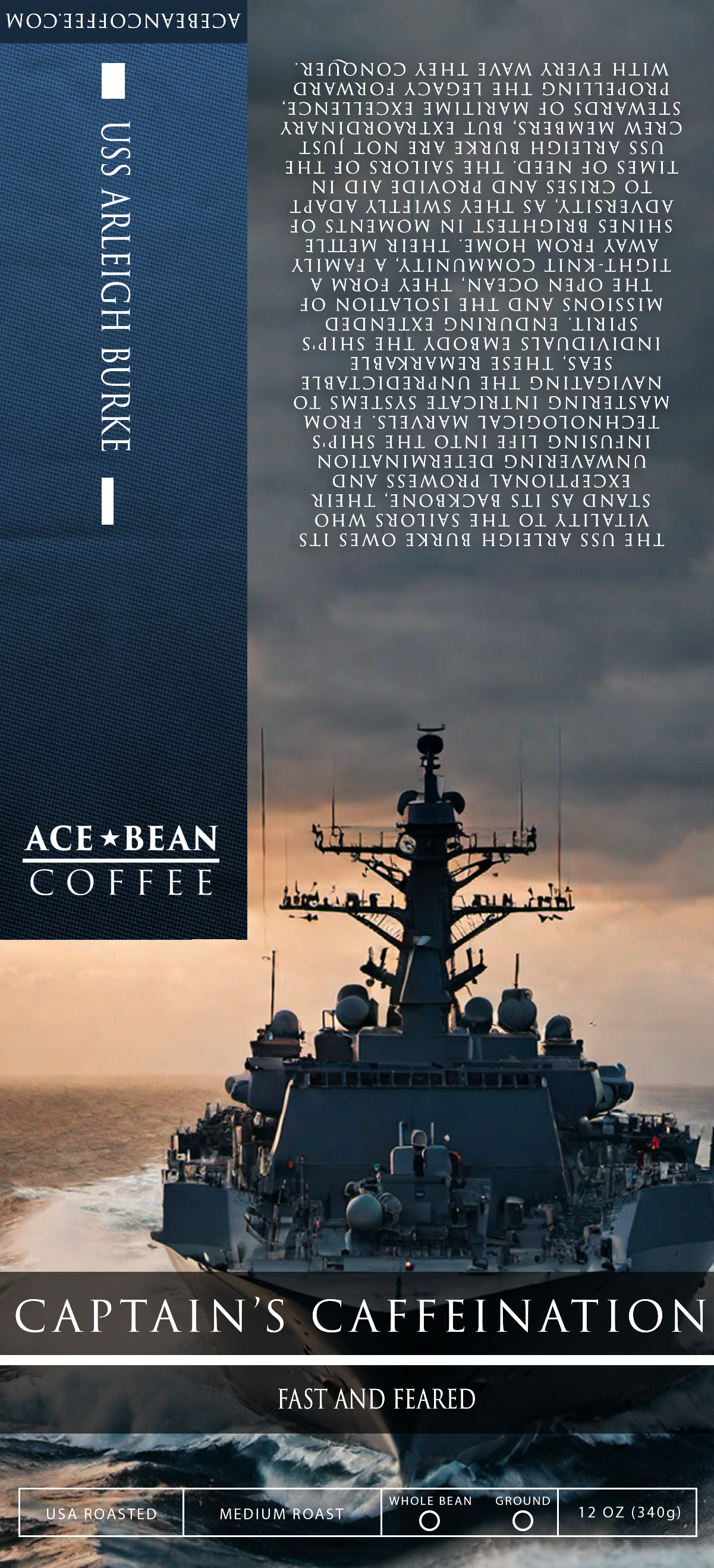 Captain's Caffeination | Medium Roast | Brazilian (12oz)